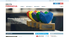 Desktop Screenshot of deltafondacija.rs
